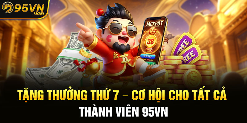 Tặng thưởng thứ 7 – Cơ hội cho tất cả thành viên 95VN